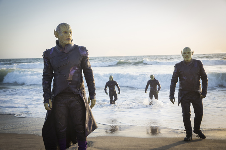 Los Skrulls tenían un aspecto diferente para Captain Marvel
