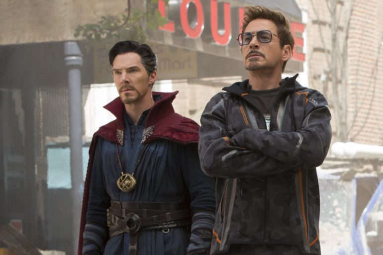Doctor Strange usaba la armadura de Iron Man en Avengers: Infinity War