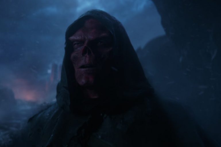 La apariencia inicial de Red Skull en Avengers: Infinity War era diferente