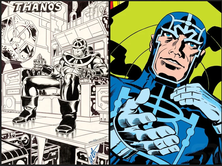 ¿Sabes en qué personaje de Jack Kirby estaría inspirado Thanos?