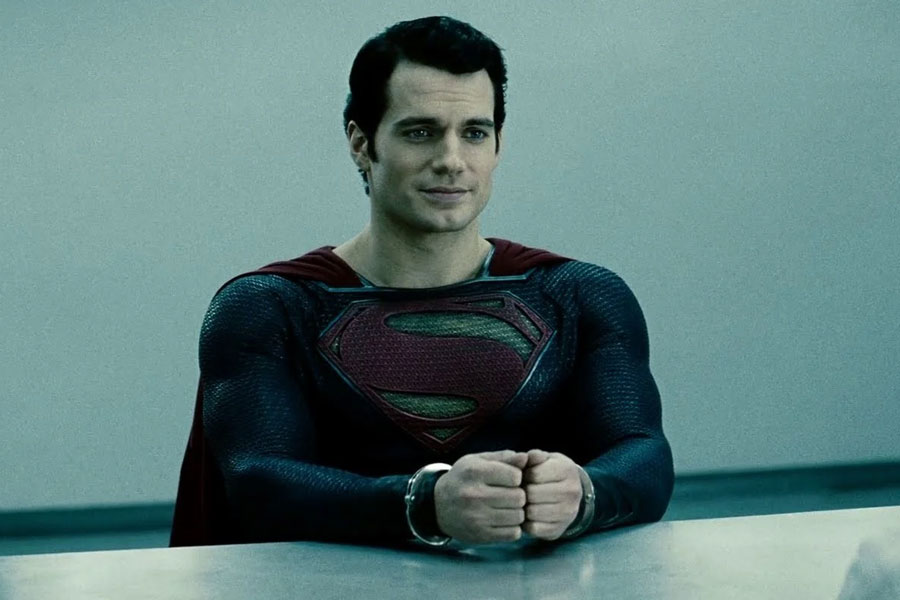 Henry Cavill firmado foto enmarcada Superman 