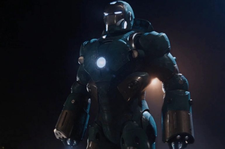 Revelan arte conceptual de una armadura submarina vista en Iron Man 3