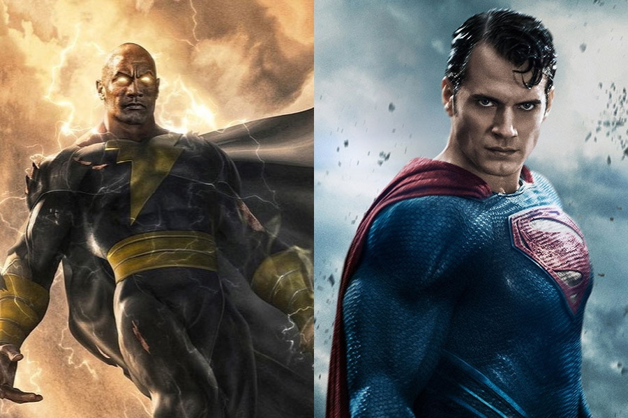 Superman y Black Adam se enfrentan en increíble arte conceptual | Trend