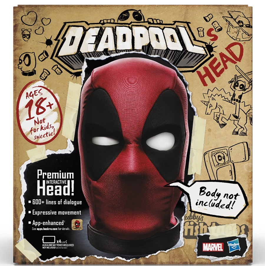 Tu nuevo mejor amigo: la cabeza parlante de Deadpool