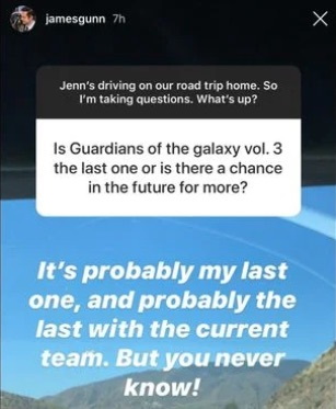 James Gunn no volvería para una cuarta cinta de Guardians of the Galaxy