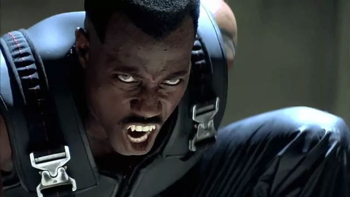 Video: Wesley Snipes aceptó dar entrevistas ¡Caracterizado de Blade!