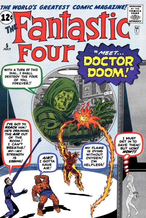 ¿A qué famoso villano del cine inspiró el Doctor Doom?