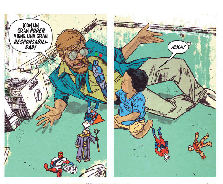 Funky Flashman: el homenaje a Stan Lee en Mister Miracle