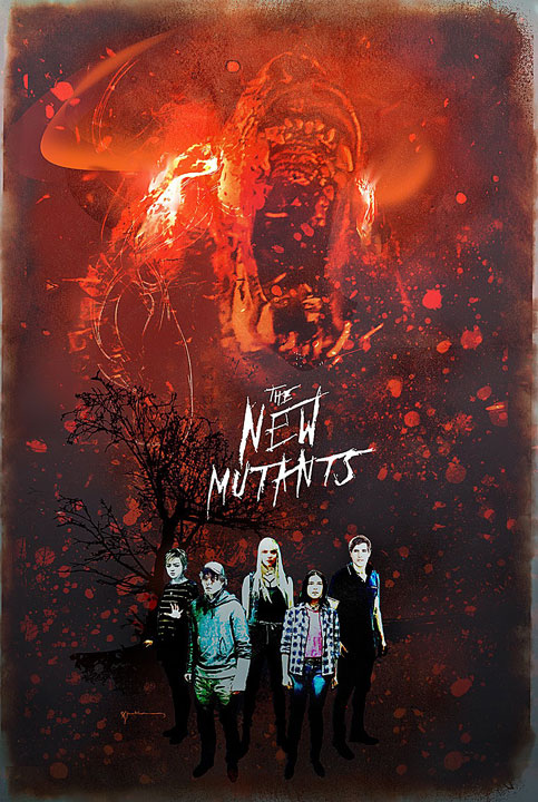 Los nuevos posters y fan arts de The New Mutants están incleíbles