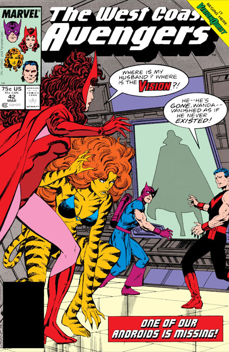 ¿WandaVision podría adaptar Avengers West Coast: Vision Quest?