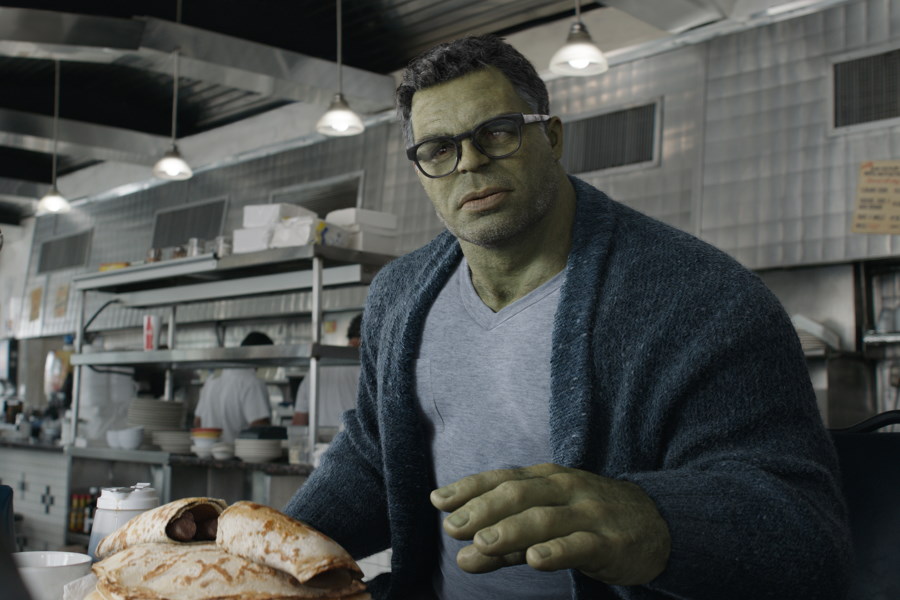 Mark Ruffalo interpretando a Hulk