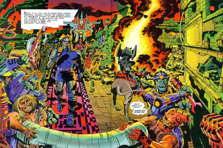 Darkseid, de Apokolips, cumple 50 años de agobiar al Universo DC