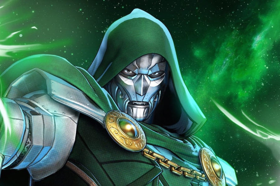 El Doctor Doom se adueña del Guantelete del Infinito en arte conceptual