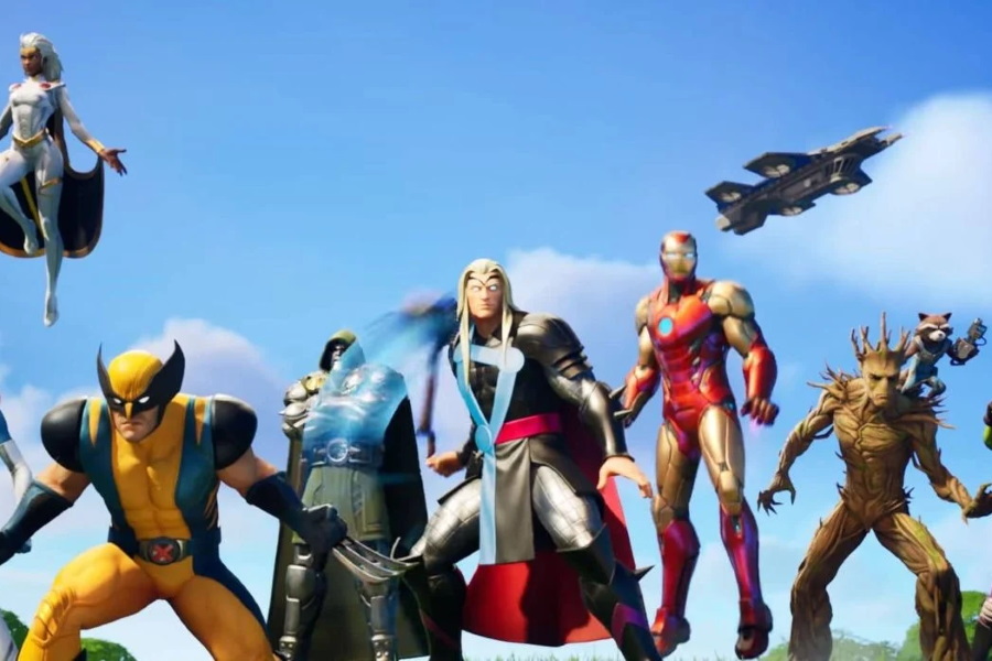 El Universo Marvel se luce en el tráiler de Fortnite: Nexus War