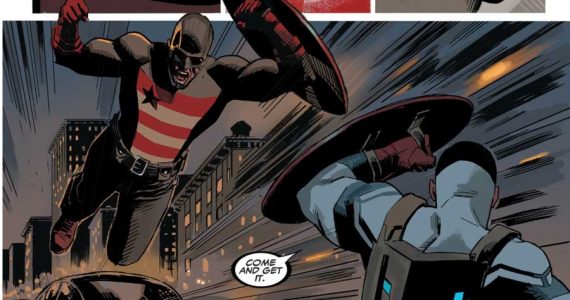 Brutal video de acción de US Agent en el set de Falcon and the Winter Soldier