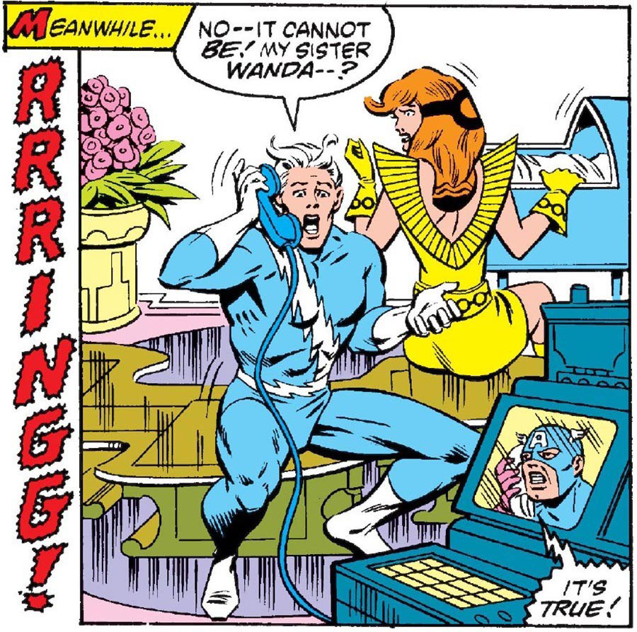 ¿Cómo se dio a conocer que Scarlet Witch y Vision serían padres?