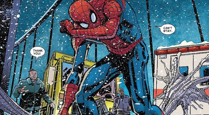 Spider-Man felices fiestas navideñas