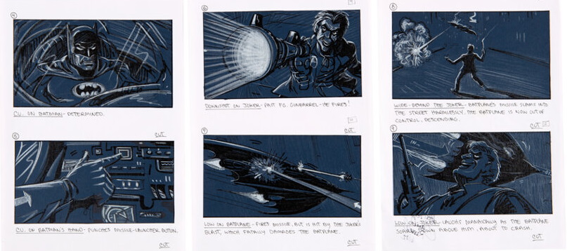 Subastan artes conceptuales originales de la película Batman de 1989