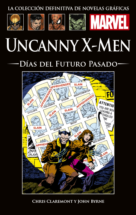 La Colección Definitiva de Novelas Gráficas de Marvel – Uncanny X-Men: Días del Futuro Pasado