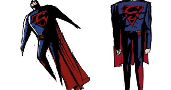 Creador de Samurai Jack comparte su boceto rechazado de Superman