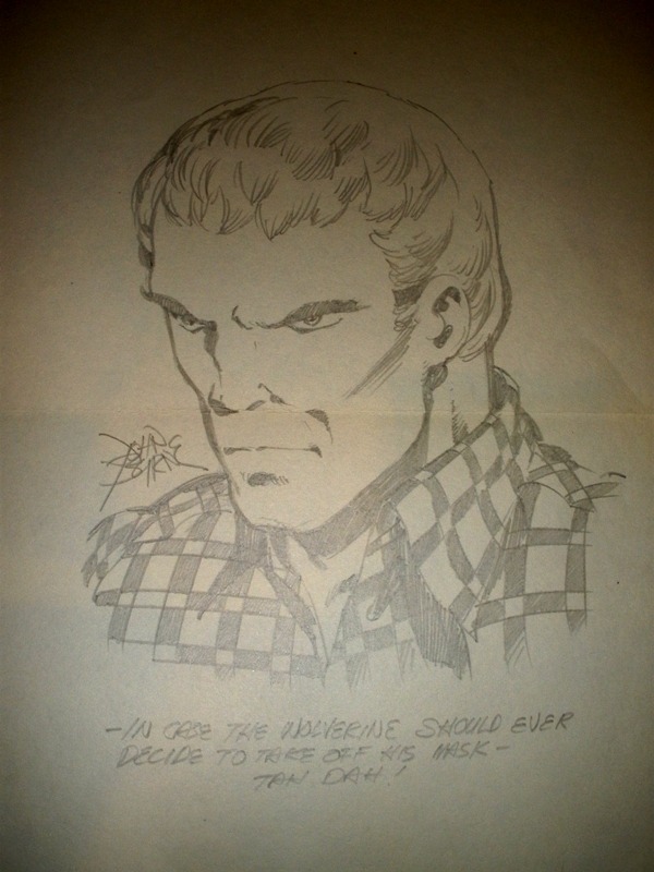 El arte original de Wolverine sin máscara no se parece al Logan que conoces