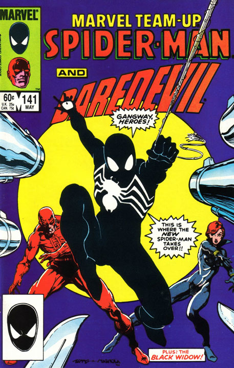 Fan art de Spider-Man con Tom Holland usando el traje negro