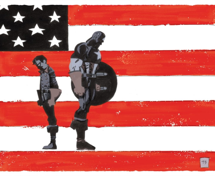 Jeph Loeb y Tim Sale añaden color a Captain America: White