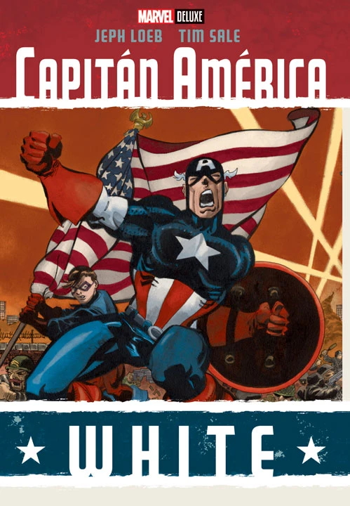 Jeph Loeb y Tim Sale añaden color a Captain America: White
