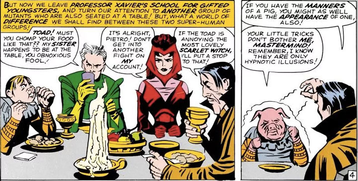 Cómics de la historia de Wanda y Vision