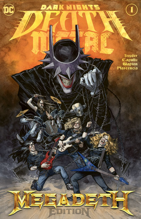 Dark Nights: Death Metal #1 – Edición de Bandas: Megadeth
