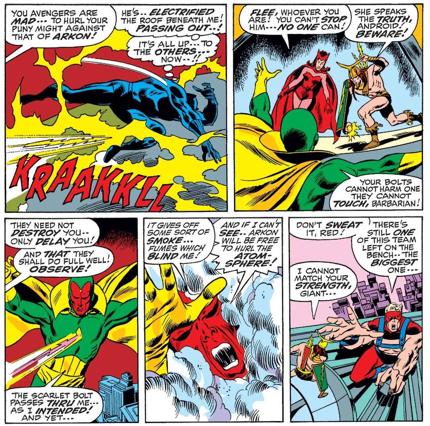 La historia de amor de Scarlet Witch y Vision