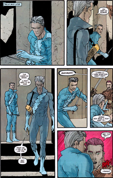 Las veces que Pietro ha actuado como un villano