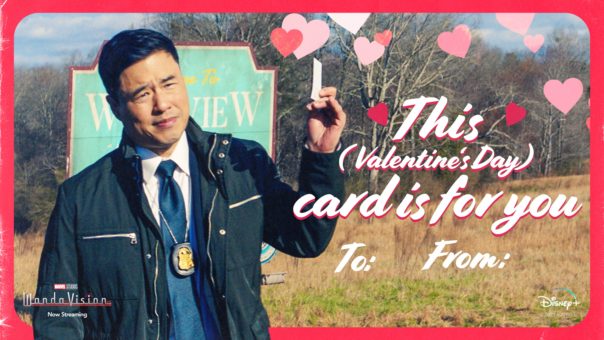Celebra San Valentín con las postales de WandaVision