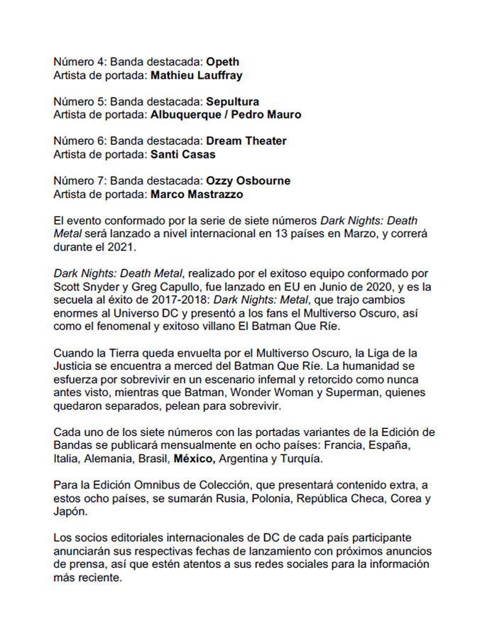 Death Metal press release (español final)
