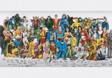 ¡Una joya! Subastan póster de DC hecho por Jack Kirby, Bob Kane y otras leyendas