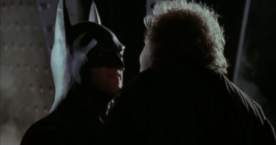 Una frase icónica de Batman en 1989 no estaba de manera original en el guión