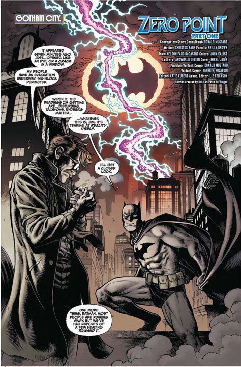 Christos Gage y Reilly Brown revelan los secretos de Batman / Fortnite: Punto Cero