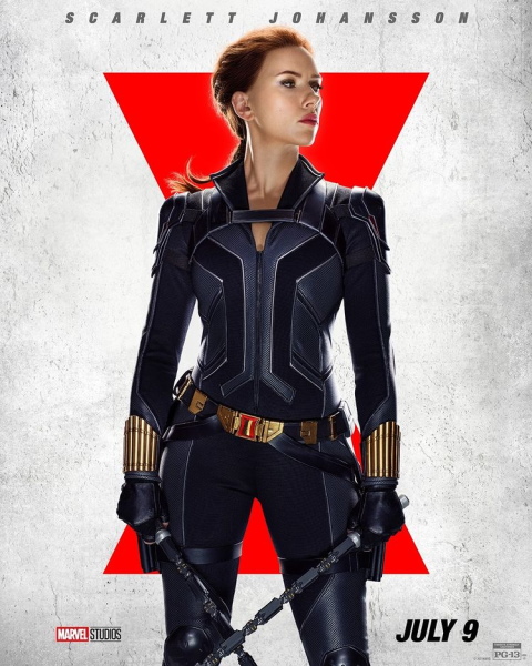 ¡Black Widow cuenta con nuevos pósters individuales!