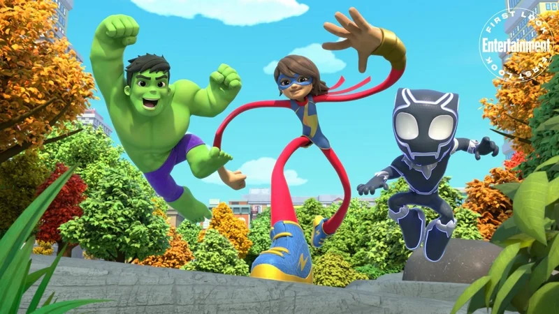 Primeras imágenes de la nueva versión de Spidey and his Amazing Friends