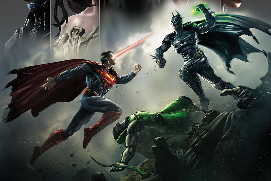 Injustice revela su primera imágen y su elenco de voces