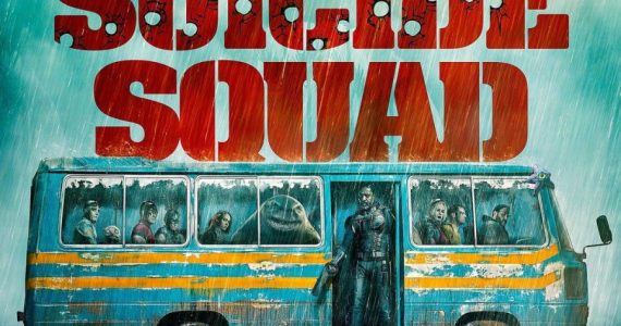 Nuevo póster de The Suicide Squad manda al equipo a la aventura en autobús