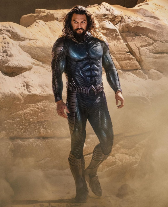 Primera imagen del traje nuevo de Aquaman para Aquaman and the Lost Kingdom