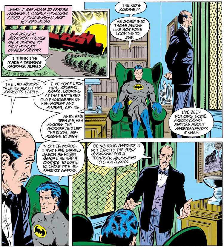 Batman y la paternidad, un análisis histórico