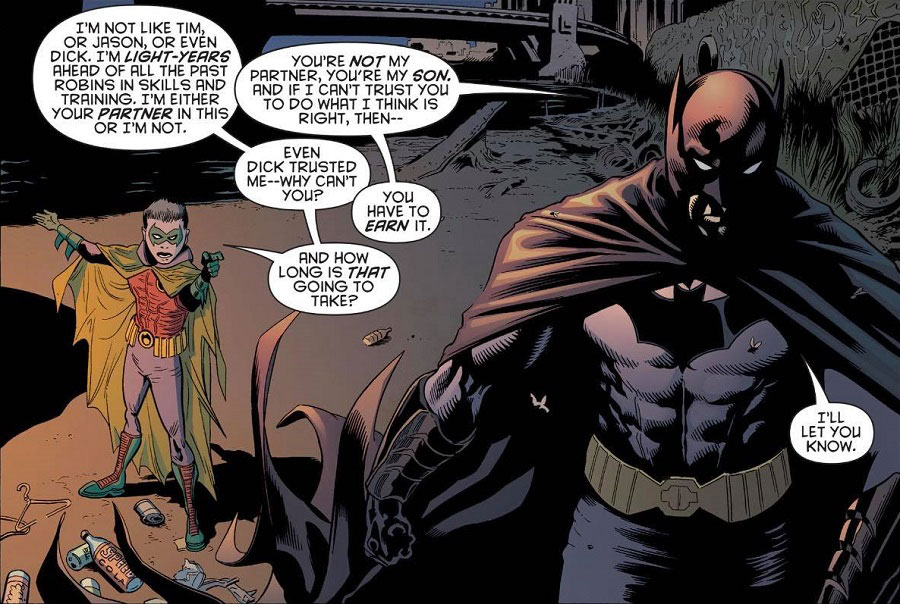 Batman y la paternidad, un análisis histórico