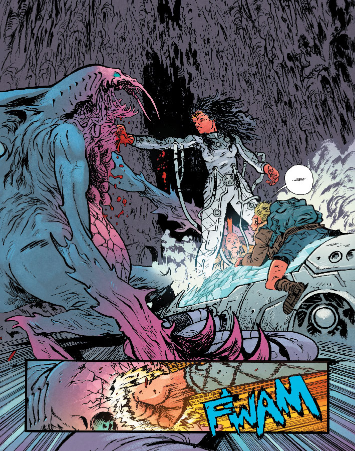 Diana lucha por la supervivencia en Wonder Woman: Tierra Muerta