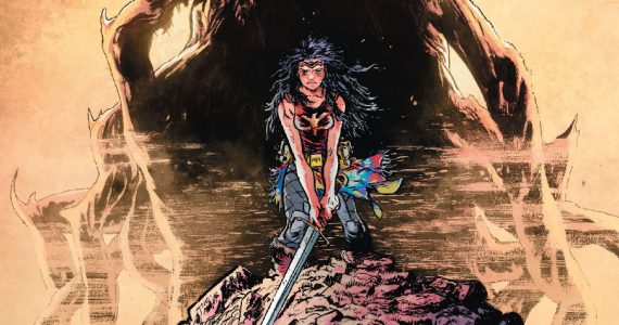 Diana lucha por la supervivencia en Wonder Woman: Tierra Muerta