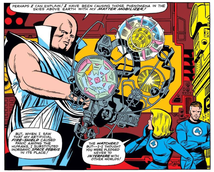 Cuando Uatu The Watcher hace más que vigilar