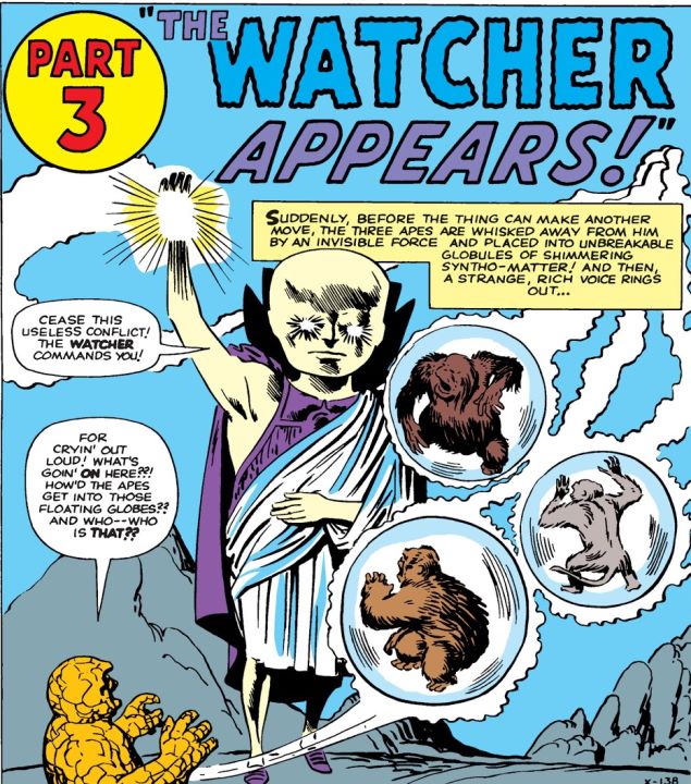 Cuando Uatu The Watcher hace más que vigilar