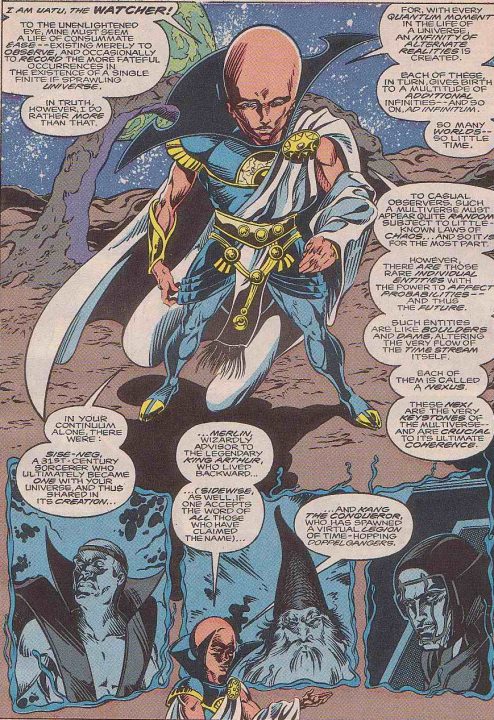 Cuando Uatu The Watcher hace más que vigilar