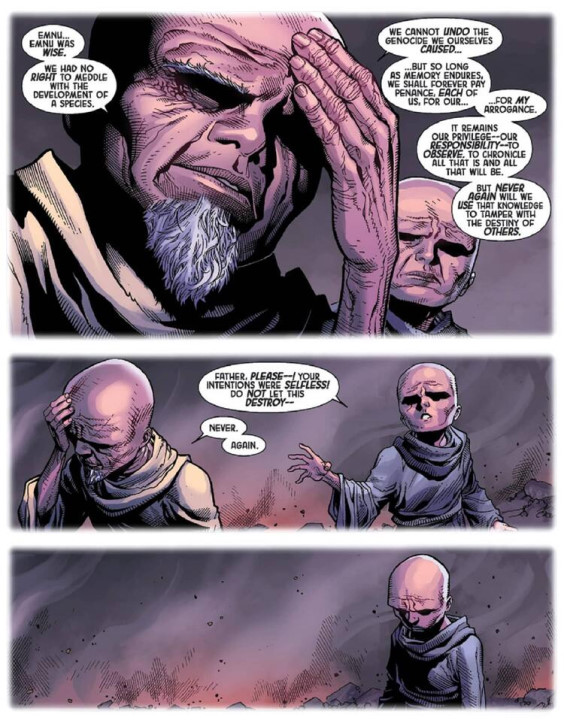 Cuando Uatu The Watcher hace más que vigilar